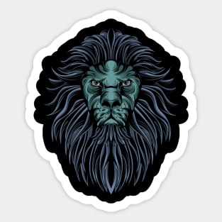 mystic lion Sticker